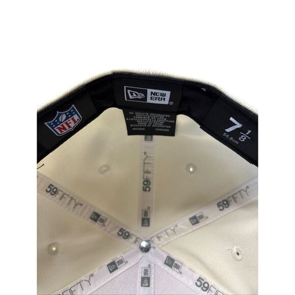 New Era 59FIFTY Dallas Cowboys Fitted Hat Cream/Navy Size 7 1/8 SuperBowl XXVIII - Picture 8 of 8